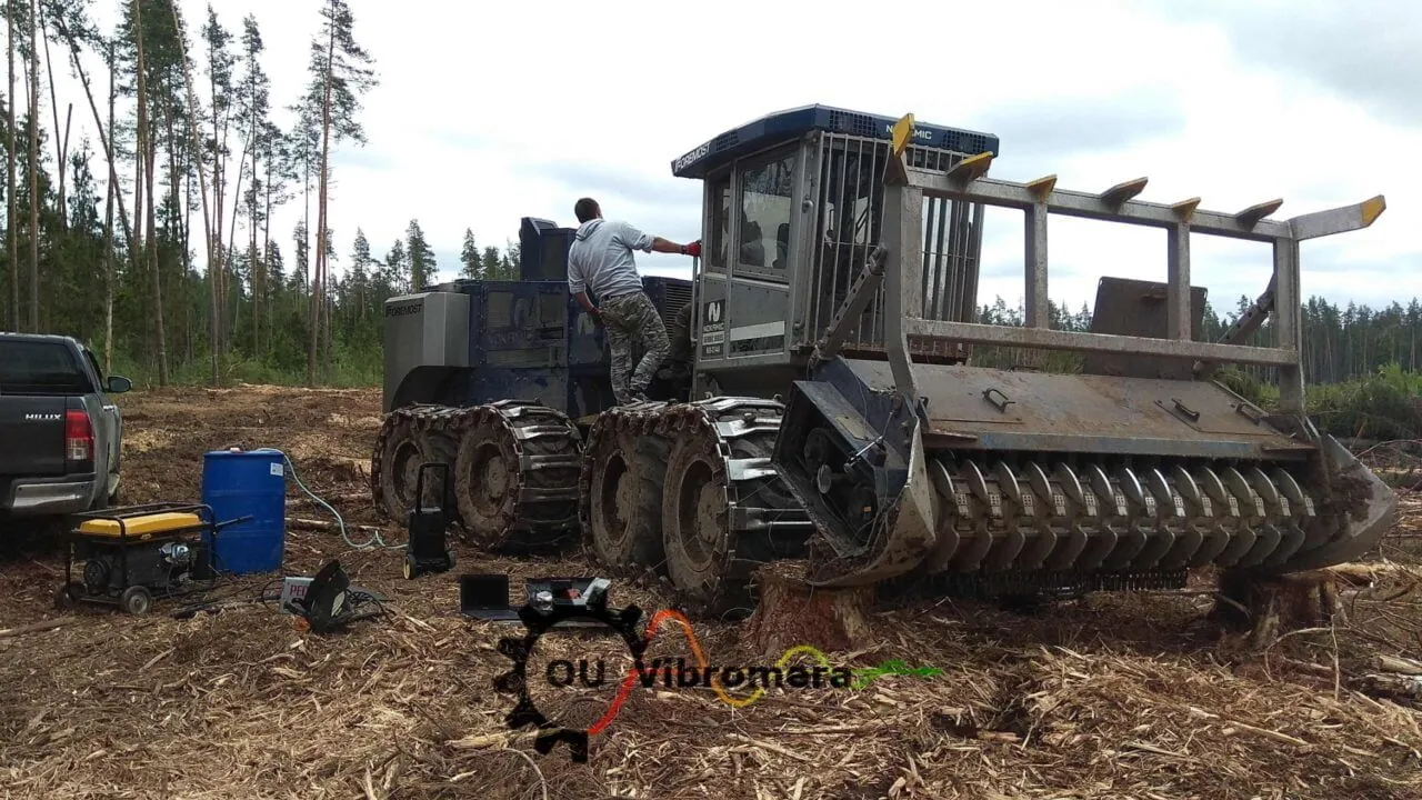 Celoten komplet Balanset-1A z vsemi komponentami
